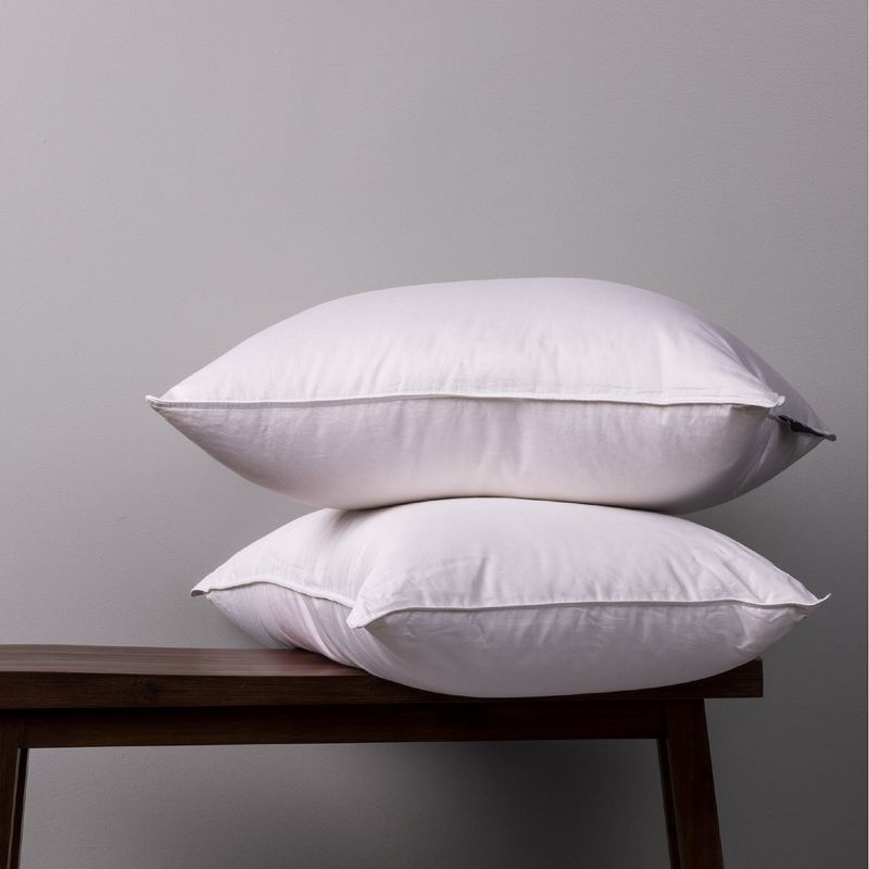 Euro Down Pillow - 625 Fill Power, 500 Thread Count - 100% Cotton Shell, 1 of 4
