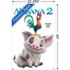 Trends International Disney Moana 2 - Heihei and Pua Feature Series Unframed Wall Poster Prints - 3 of 4