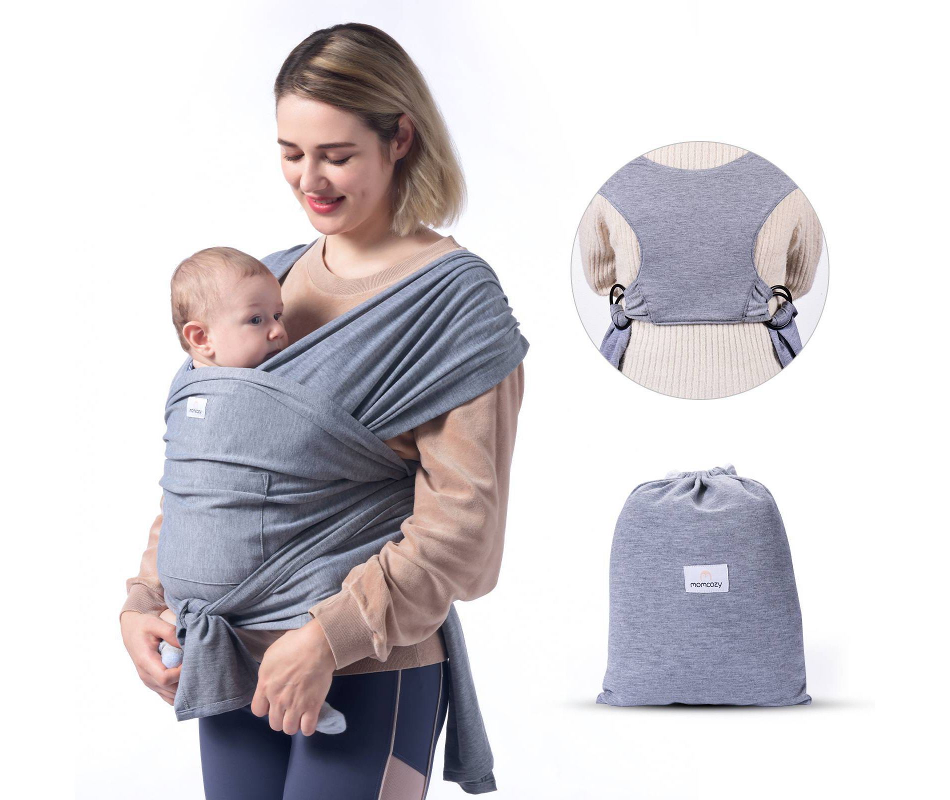 Momcozy Baby Wrap Carrier
