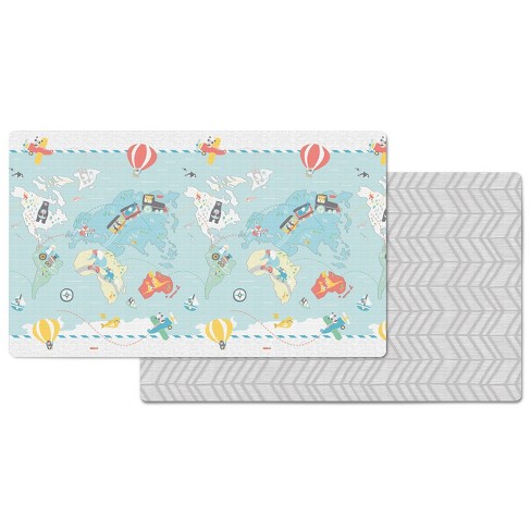 Doubleplay Reversible Playmat - Little Travelers