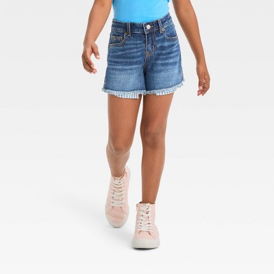 Girls' Leggings Pants - Cat & Jack™ Faux Denim M : Target