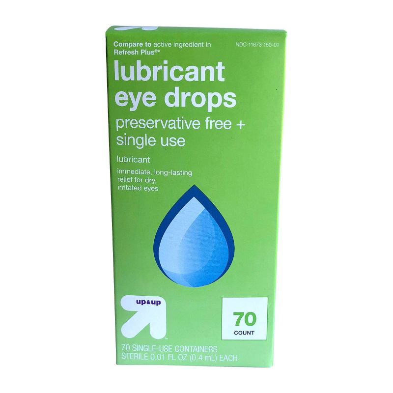 Lubricant Single Use Eye Drops - 70ct - up &#38; up&#8482;, 3 of 11