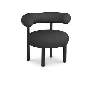 Meridian Furniture,Bordeaux Boucle Fabric Accent Chair - 1 of 4