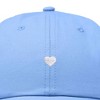 Dalix Heart Embroidered Cotton Summer Outdoor Baseball Cap Dad Hat Womens - 2 of 4