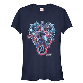 Women's Marvel Stark Industries Iron Man Logo T-shirt - Black - X Large ...