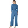 Jessica London Wide Leg Knit Jumpsuit - 3 of 4