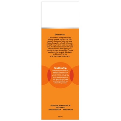 TruSkin Vitamin C Anti-Aging with Hyaluronic Acid Face Serum - 1 fl oz_3