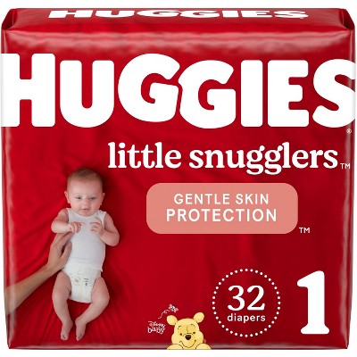 Image of Huggies Little Snugglers Diapers Jumbo Pack - Size 1 (32ct)