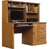 HomeStock Orchard Hills Executive Desk With Hutch – Brown, 2 Drawers, 6 Shelves - 2 of 4