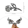 Unique Bargains Women's Metal Hair Claws 4.45"x2.32"x1.18" 1Pc - 4 of 4