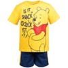 Disney Winnie the Pooh Lion King Monsters Inc. Toy Story Incredibles Lilo & Stitch T-Shirt and Mesh Shorts Outfit Set Toddler - 3 of 4