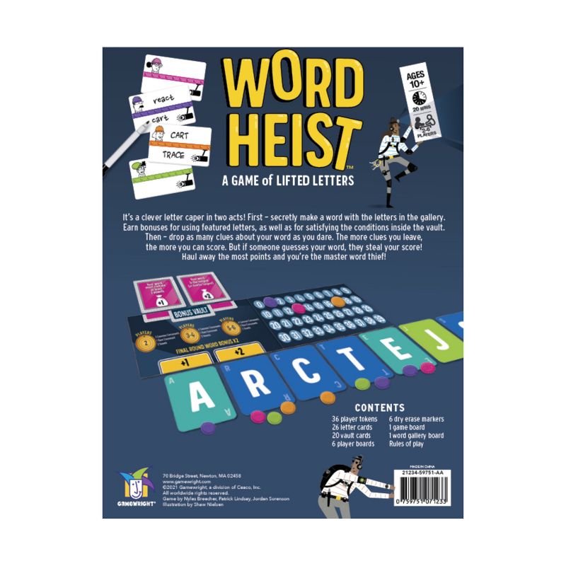 Word Heist Board Game, 3 of 4