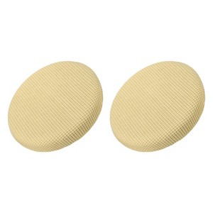 Unique Bargains Elastic Removable Stool Slipcovers and Furniture Covers Dia 12-14 Inch 2 Pcs - 1 of 3