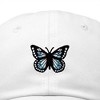 Dalix Butterfly Embroidered Cap Cotton Baseball Hat Garden Womens - 2 of 4