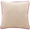 Merry Merry Pillow - Green/Red/Beige - 18"X18" - Safavieh - 3 of 3