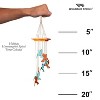 Woodstock Wind Chimes Signature Collection  Woodstock Habitats  18'' Hummingbird Spiral Wind Chime - 2 of 4