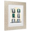 Trademark Fine Art - Jennifer Paxton Parker On the Sunny Side of the Street II Matted Framed Art - 3 of 4