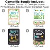 Big Dot of Happiness Empty Nesters - 4 Empty Nest Party Games - 10 Cards Each - Gamerific Bundle - image 3 of 4