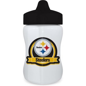 MasterPieces Inc Pittsburgh Steelers NFL 9oz Baby Sippy Cup - 1 of 2