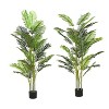NicBex Artificial Milan Plant Indoor, Fake Tree with Pot, Tall Faux Plants, Artificial Trees for Home Office Living Room Decor - 4 of 4