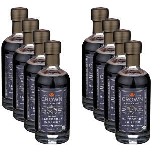 Crown Maple Syrup Organic Blueberry Maple Syrup - Case of 8 - 8.5 FL OZ - 1 of 2