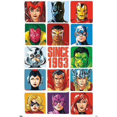 Trends International Marvel Avengers: Beyond Earth's Mightiest - Grid Framed Wall Poster Prints
