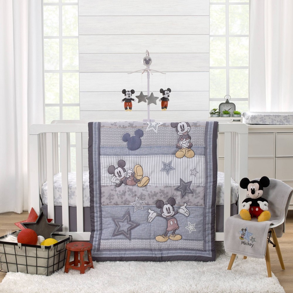 Disney Mickey Mouse Mighty Mickey Bedding Set - 3pc