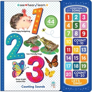 123 (See Hear Learn) - by  Jaye Garnett (Board Book) - 1 of 1