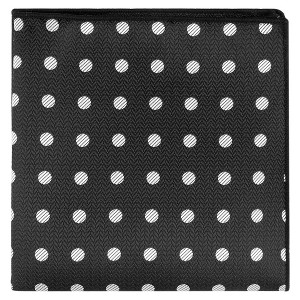 Elerevyo Men's Patterned Woven Wedding Party Pocket Squares Handkerchiefs - 1 of 4