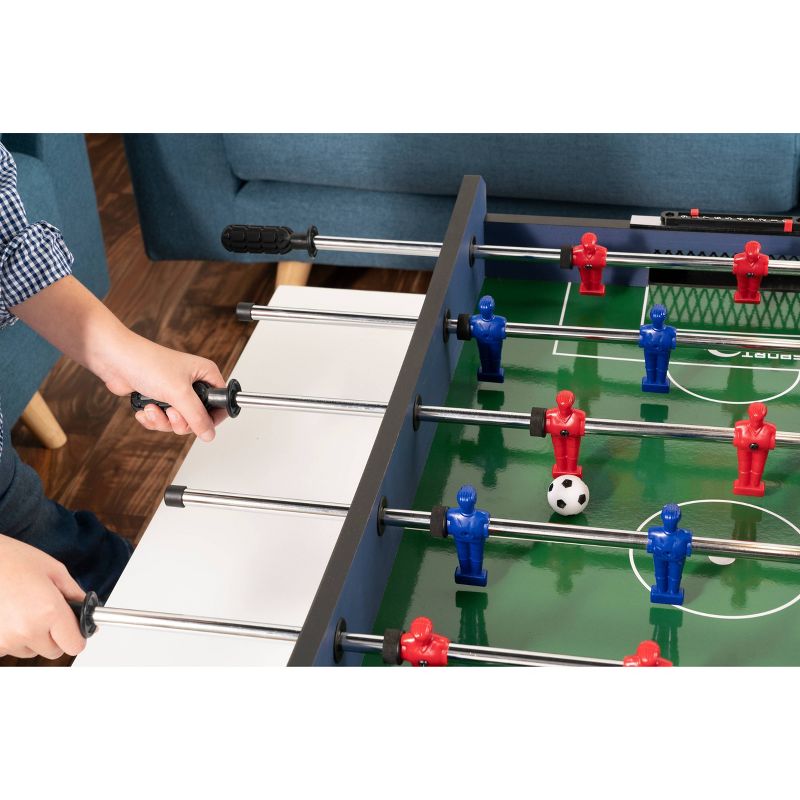 Sport Squad FX40 40&#34; Compact Mini Tabletop Foosball Table with 2 Soccer Foosballs, 5 of 7