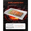 VEVOR Stainless Steel Griddle, 36x22 inch Universal Flat Top Rectangular Plate, Gas Grill Griddle for BBQ Grill, Teppanyaki, Silver - 3 of 4