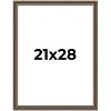 PosterPalooza | Sculpted Silver Picture Frame - UV Acrylic, Foam Board Backing, Hanging Hardware - 2 of 4