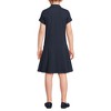 Lands' End School Uniform Kids Short Sleeve Mesh Pleated Polo Dress - 2 of 4