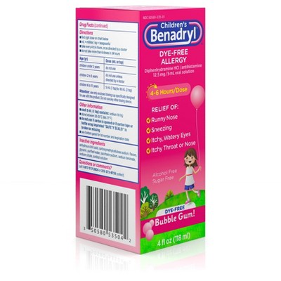 Benadryl : Kids' Medicine : Target