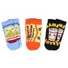 Maruchan Ramen Noodles Face Logo Adult 5 Pair No-Show Socks - 3 of 4