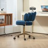 CAVINAS Velvet Home Office Desk Chair, Computer Chair, Swivel Office Chair, Wheels Swivel Height Adjustable Swivel Task Chair - 4 of 4