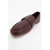 Clarion - Burgundy Brown Leather Loafers (Women) | Forever & Always Shoes - 4 of 4