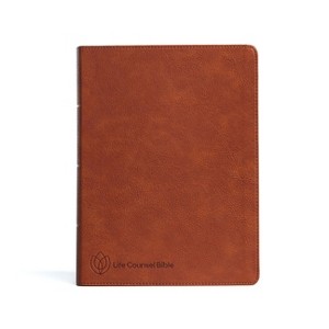 CSB Life Counsel Bible, Burnt Sienna Leathertouch - by  New Growth Press & Csb Bibles by Holman (Leather Bound) - 1 of 1