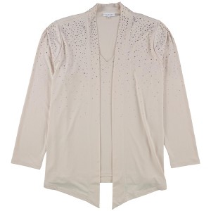 Calvin Klein Womens Embellished Pullover Blouse - 1 of 1