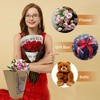 Unique Bargains Bouquet Bag with Transparent Window Florist Gift Packaging for Birthday Christmas Wedding 10 Pcs - 4 of 4