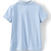 Lands' End School Uniform Kids Short Sleeve Feminine Fit Rapid Dry Polo Shirt - 4 of 4