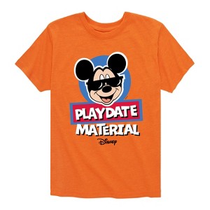 Boys' - Disney - Playdate Material Short Sleeve Graphic T-Shirt - 1 of 4
