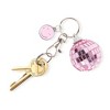 Yoobi SmileyWorld Keychain Pink Smiley Disco Ball - 2 of 4