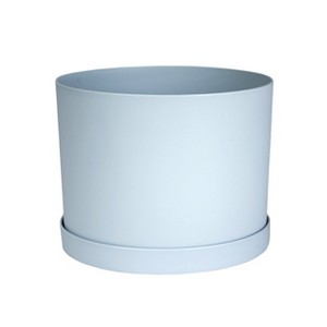 Bloem Mathers Round Resin Planter Pot Indoor and Outdoor Gardening - 1 of 4