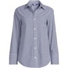 Lands' End Women's Poplin Tie Sleeve Shirt - 3 of 4