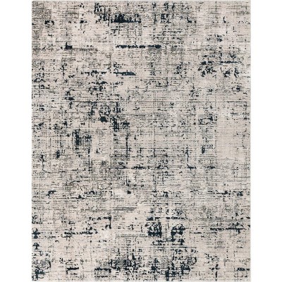 Well Woven Abstract Distressed Modern Pattern Area Rug