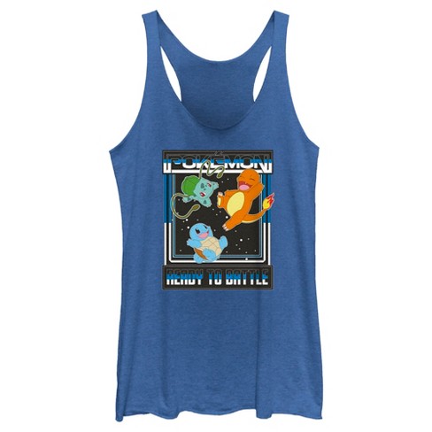 Women's Pokemon Ready To Battle Trio Racerback Tank Top - image 1 of 4