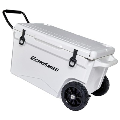 MaseiKar 60/75 Quart Rotomolded Cooler, 5 Days Protale Ice Chest, Suitable for BBQ, Camping, Picnic, and Other Outdoor Activities