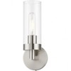 Livex Lighting Ludlow 1 - Light Sconce in  Brushed Nickel - 4 of 4