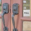 Unique Bargains Acrylic Self-Adhesive Business Push Pull Door Sign 2 Pairs - 4 of 4